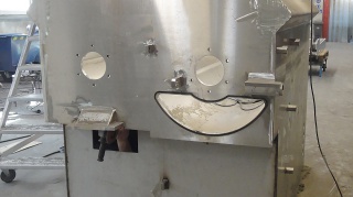 Schweißnähte blecheben geschliffen